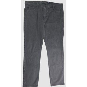 AG Adriano Goldschmied The Everett Slim Mens Gray Straight Pants 38x32